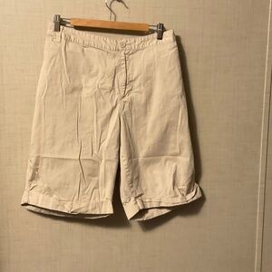 St. John's Bay Women's Beige Bermuda Shorts
